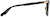 Side view of Round Glasses 4444921 in Black thumbnail