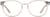 Front view of Round Glasses 4445023 in Whisper thumbnail