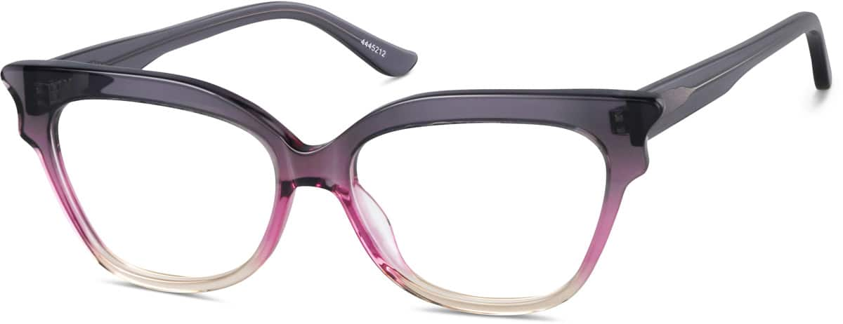 Angle view of Cat-Eye Glasses 4445212 in Moody