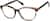 Angle view of Rectangle Glasses 4445325 in Tortoiseshell thumbnail