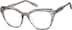 Cat-Eye Glasses 4445412 in Cloud Gray