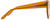 Side view of Dahlia Glasses 4445615 in Brown thumbnail