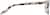 Side view of Rectangle Glasses 4445935 in Ivory Tortoiseshell thumbnail