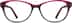Oval Glasses 4446018 in Magenta