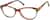 Angle view of Oval Glasses 4446039 in Fruit Punch thumbnail