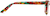 Side view of Oval Glasses 4446039 in Fruit Punch thumbnail