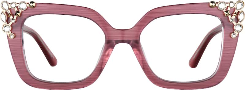 Rose Cat Eye Glasses