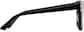 Side view of Cat Eye Glasses 4446121 in Jet Black thumbnail