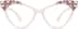 Cat-Eye Glasses 4446219 in Pink