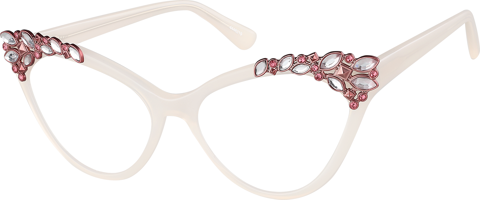 Jet Black Cat-Eye Glasses #4446221 | Zenni Optical