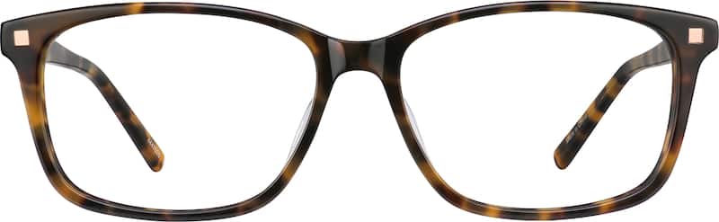 Tortoiseshell Rectangle Glasses