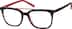 Square Glasses 4447121 in Black