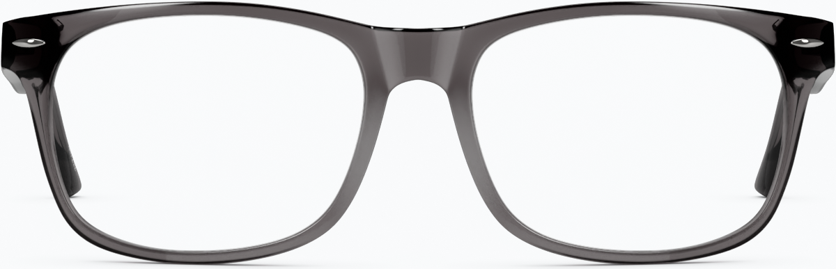 Front view of Jump Shot Glasses 4447212 in Smoke thumbnail