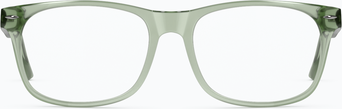 Front view of Jump Shot Glasses 4447224 in Green thumbnail