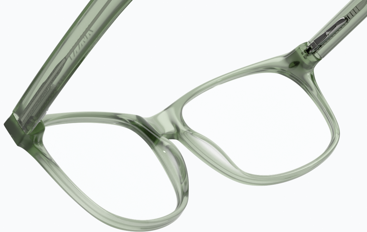 See-through view of Jump Shot Glasses 4447224 in Green thumbnail