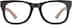 Square Glasses 4447421 in Black