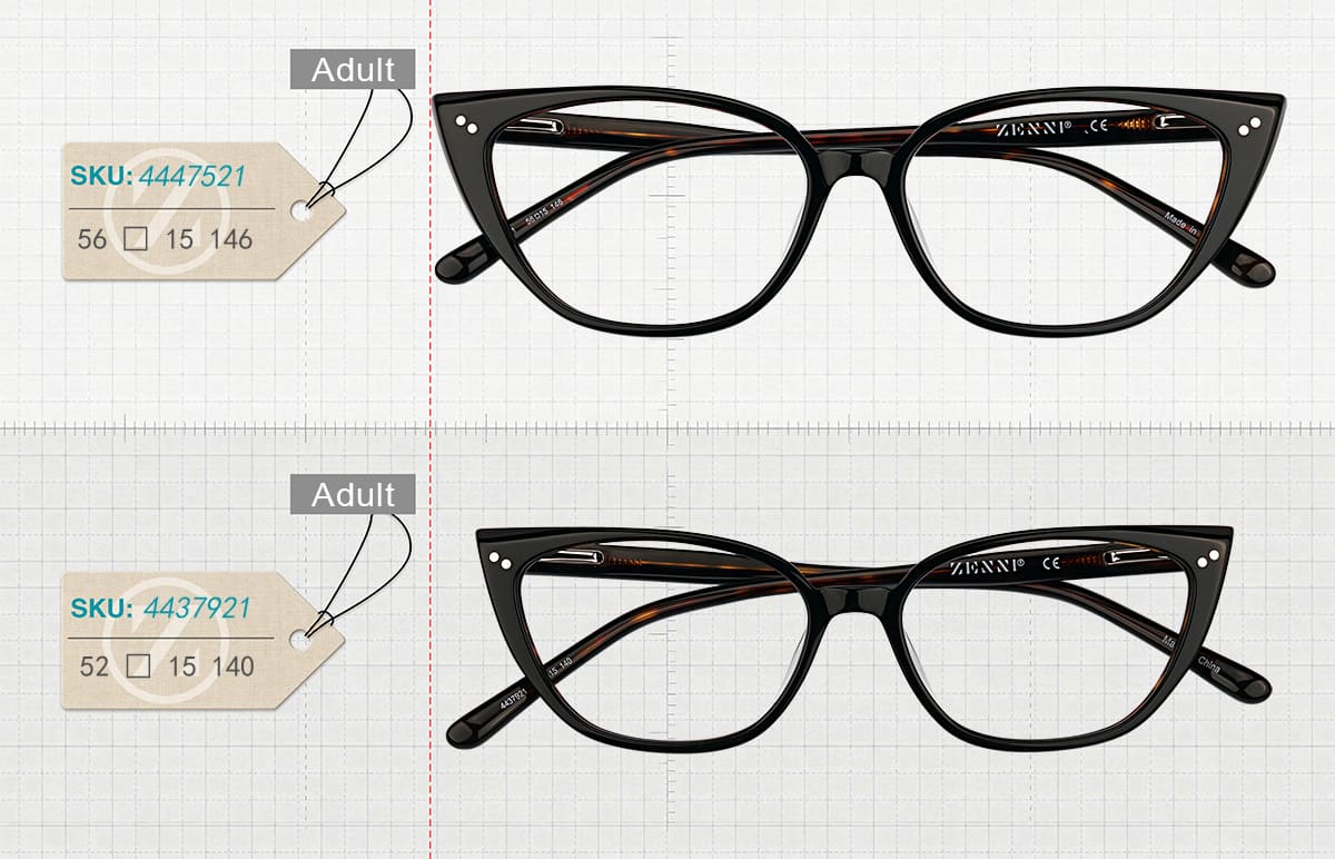 Image of Cat-Eye Glasses