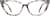 Front view of Cat-Eye Glasses 4447539 in Ivory Tort thumbnail