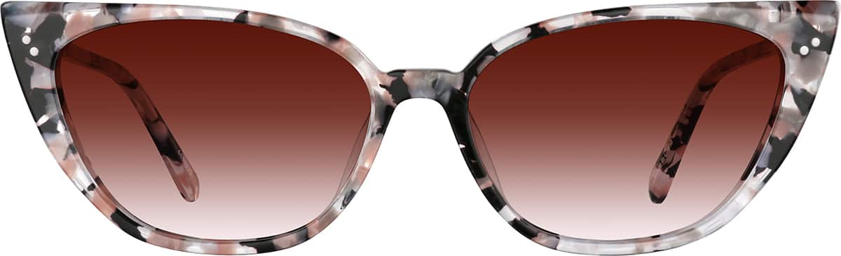 Fendi 53mm Cat Eye Optical Glasses In Ivory