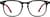 Front view of Square Glasses 4447621 in Black thumbnail
