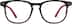 Square Glasses 4447621 in Black