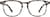 Front view of Square Glasses 4447639 in Pattern thumbnail