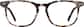 Front view of Square Glasses 4447639 in Pattern thumbnail
