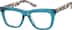 Square Glasses 4447716 in Blue