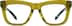 Square Glasses 4447724 in Olive
