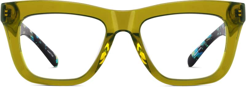 Olive Square Glasses