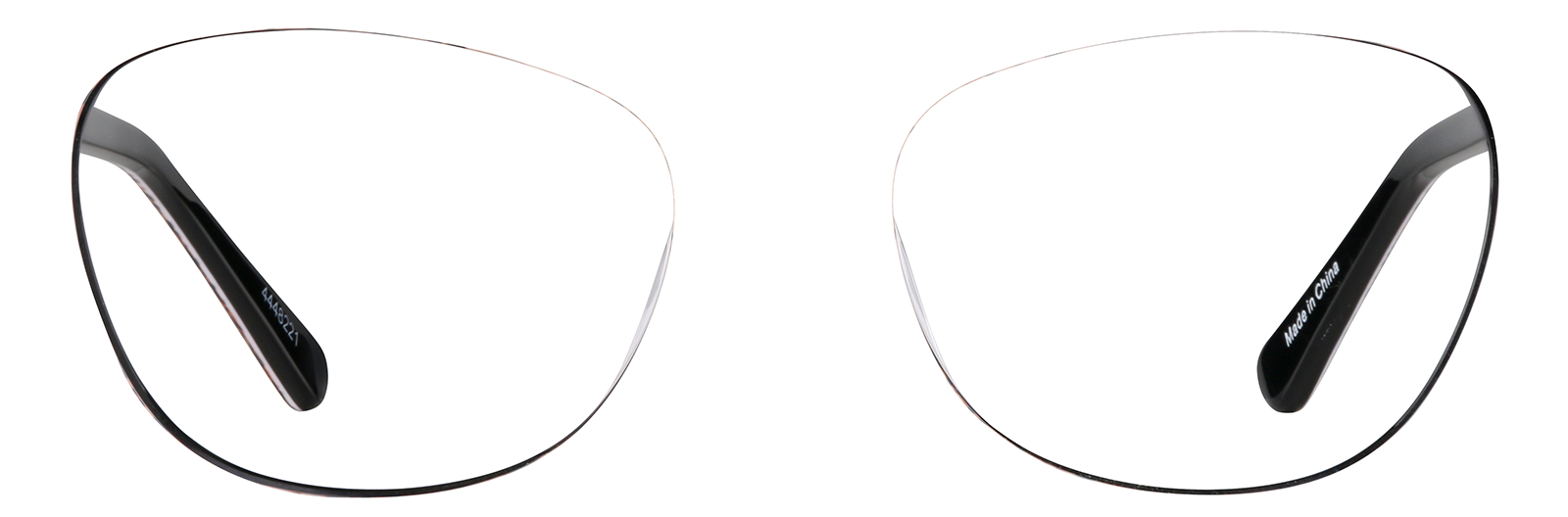 Red Cheetah Square Glasses #4448218 | Zenni Optical