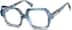 Square Glasses 4448516 in Blue Quartz