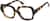 Angle view of Square Glasses 4448525 in Tortoiseshell thumbnail