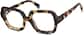 Angle view of Square Glasses 4448525 in Tortoiseshell thumbnail