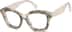 Square Glasses 4448639 in Blush Pattern