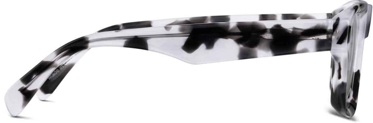 Side view of Square Glasses 4448731 in Storm