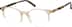 Round Glasses 4448833 in Cream