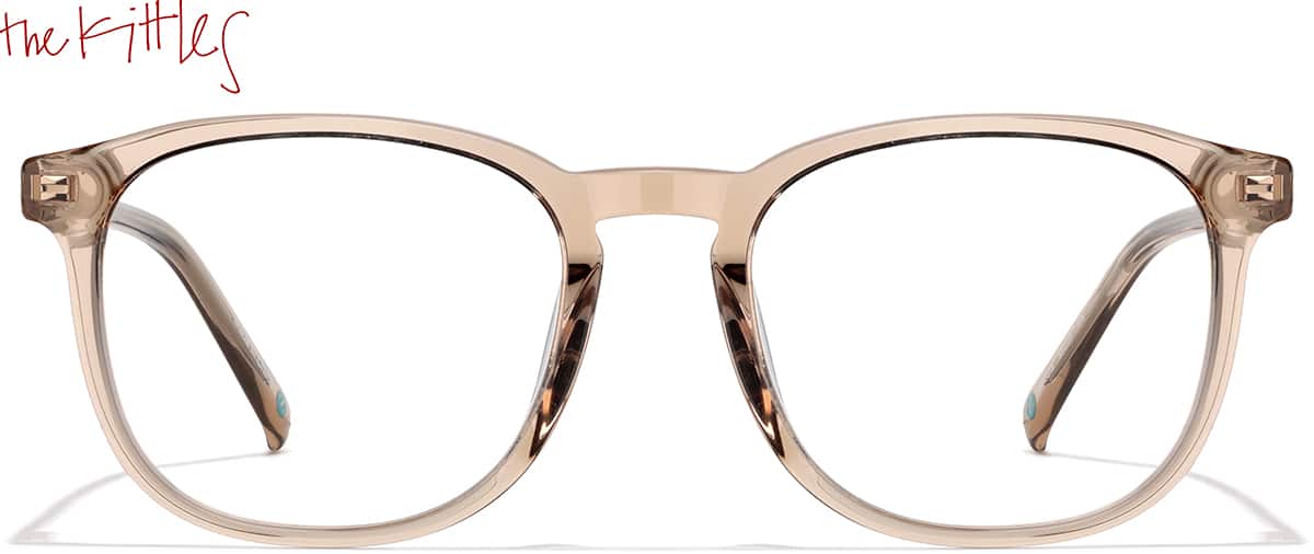 Optical Disc Transparent Brown Travelers Glasses #4448915 | Zenni Optical