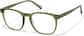 Angle view of Lunettes de voyageurs 4448924 in Verte thumbnail