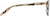 Side view of Travelers Glasses 4448935 in Ivory Tortoiseshell thumbnail
