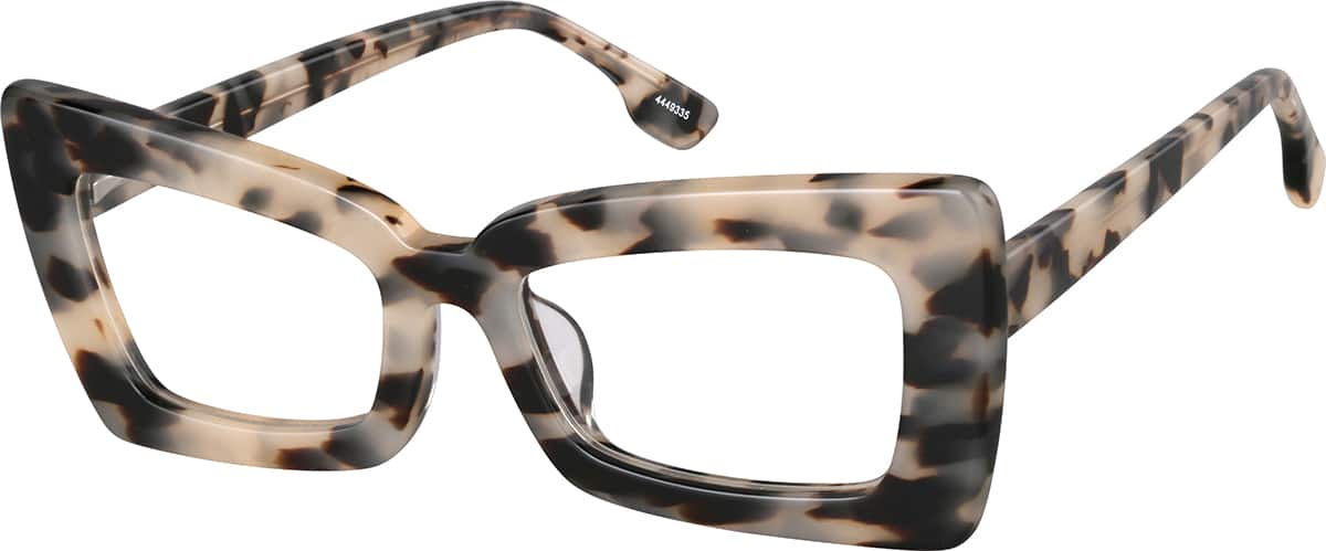 茶 nacky Ivory Tortoiseshell Lettey #4449335 | Zenni Optical