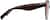 Side view of Geometric Glasses 4449415 in Brown thumbnail