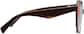 Side view of Geometric Glasses 4449415 in Brown thumbnail