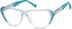 Geometric Glasses 4449516 in Blue