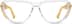 Geometric Glasses 4449522 in Yellow