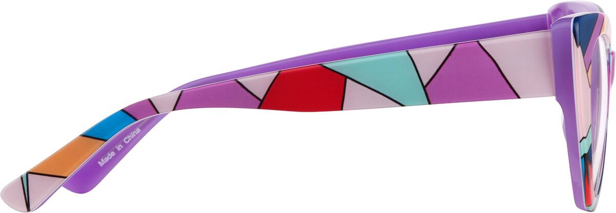 Red Kids' Cat-Eye Glasses #4449718 | Zenni Optical