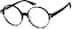 Round Glasses 4449921 in Black