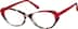Oval Glasses 4450118 in Red/Tortoiseshell