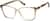 Angle view of Square Glasses 4450215 in Beige thumbnail