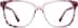 Square Glasses 4450217 in Pink